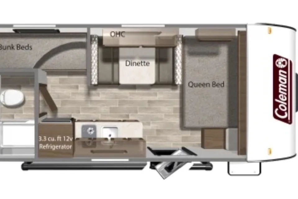 2024 COLEMAN LANTERN LT 17B Travel Trailer