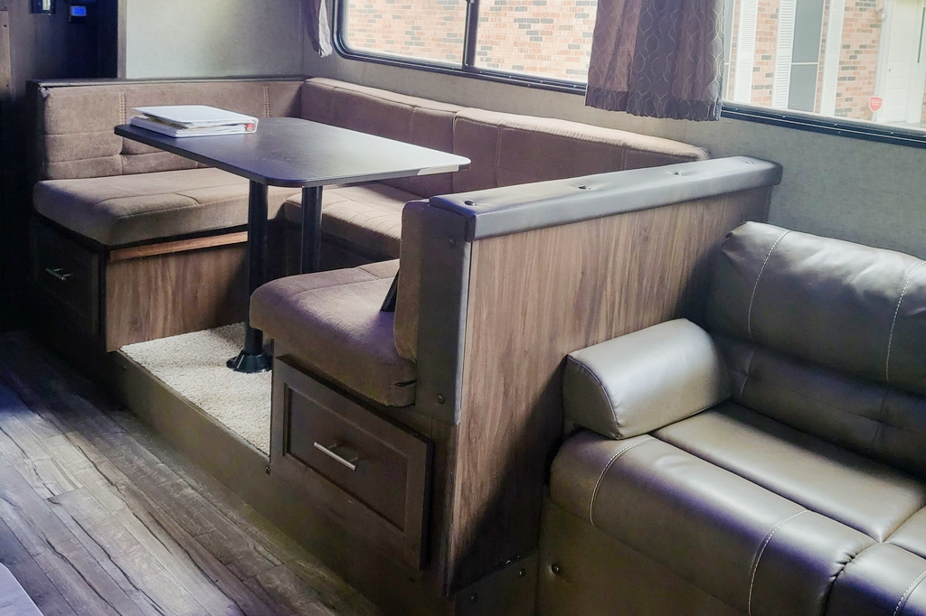 Andrea's Cherokee  Grey wolf Travel Trailer