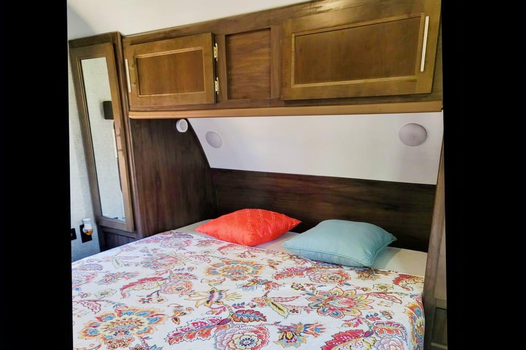 Andrea's Cherokee  Grey wolf Travel Trailer
