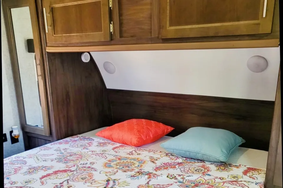 Andrea's Cherokee  Grey wolf Travel Trailer