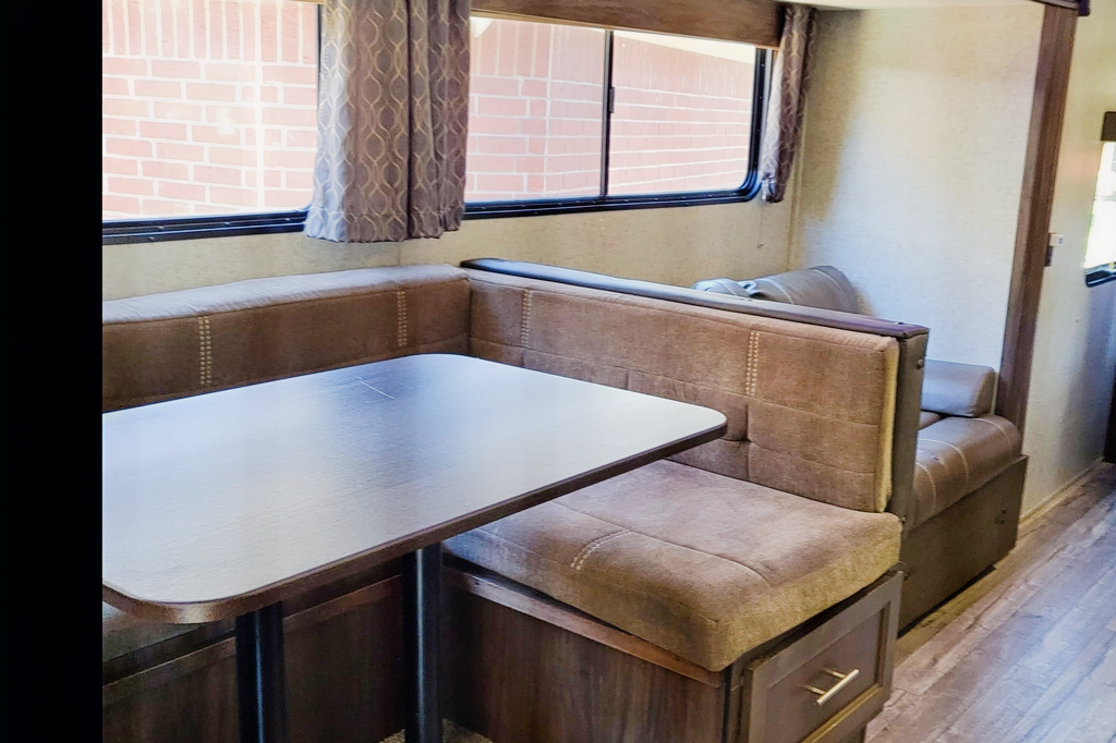 Andrea's Cherokee  Grey wolf Travel Trailer