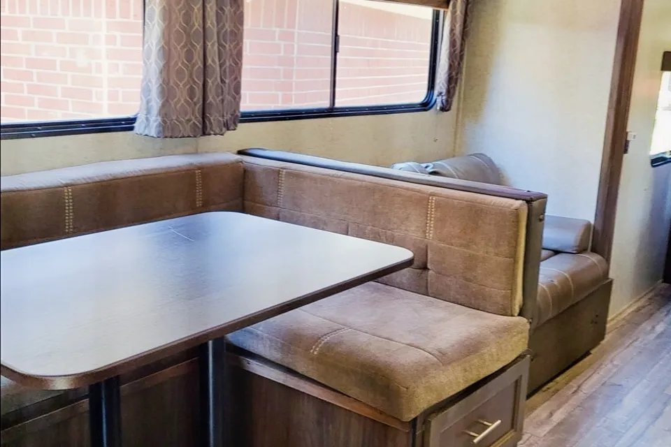 Andrea's Cherokee  Grey wolf Travel Trailer