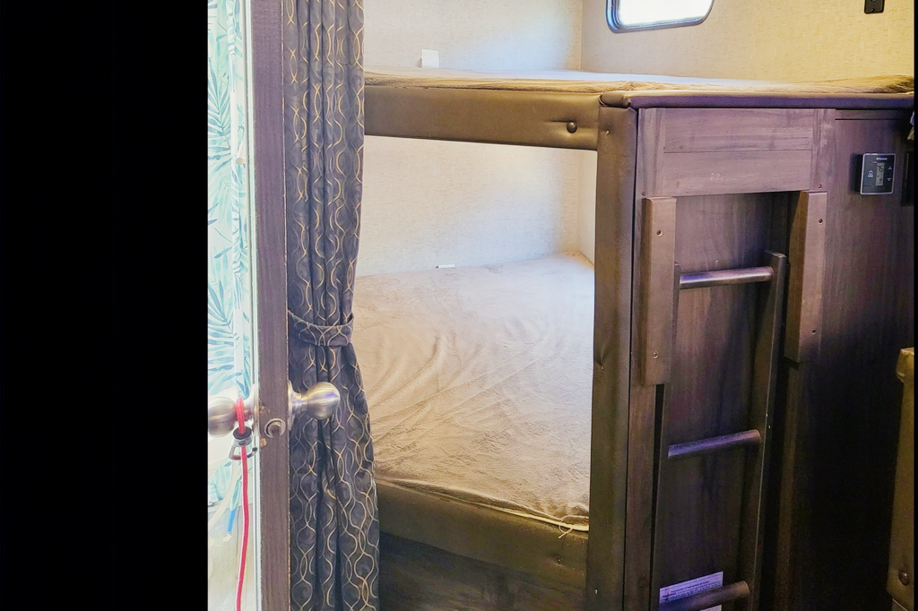 Andrea's Cherokee  Grey wolf Travel Trailer