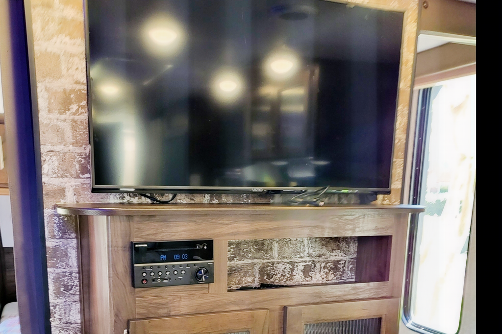 Andrea's Cherokee  Grey wolf Travel Trailer