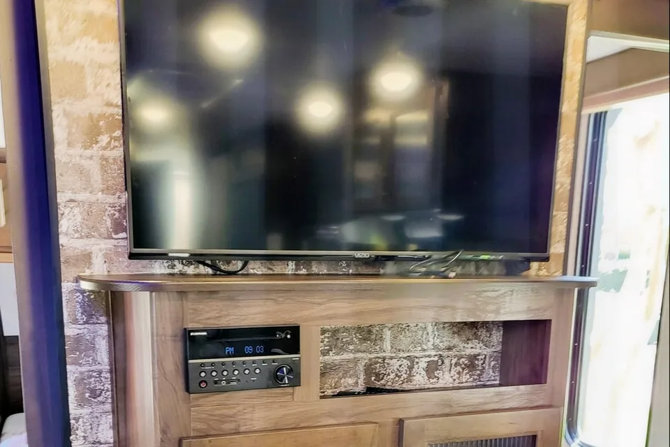 Andrea's Cherokee  Grey wolf Travel Trailer