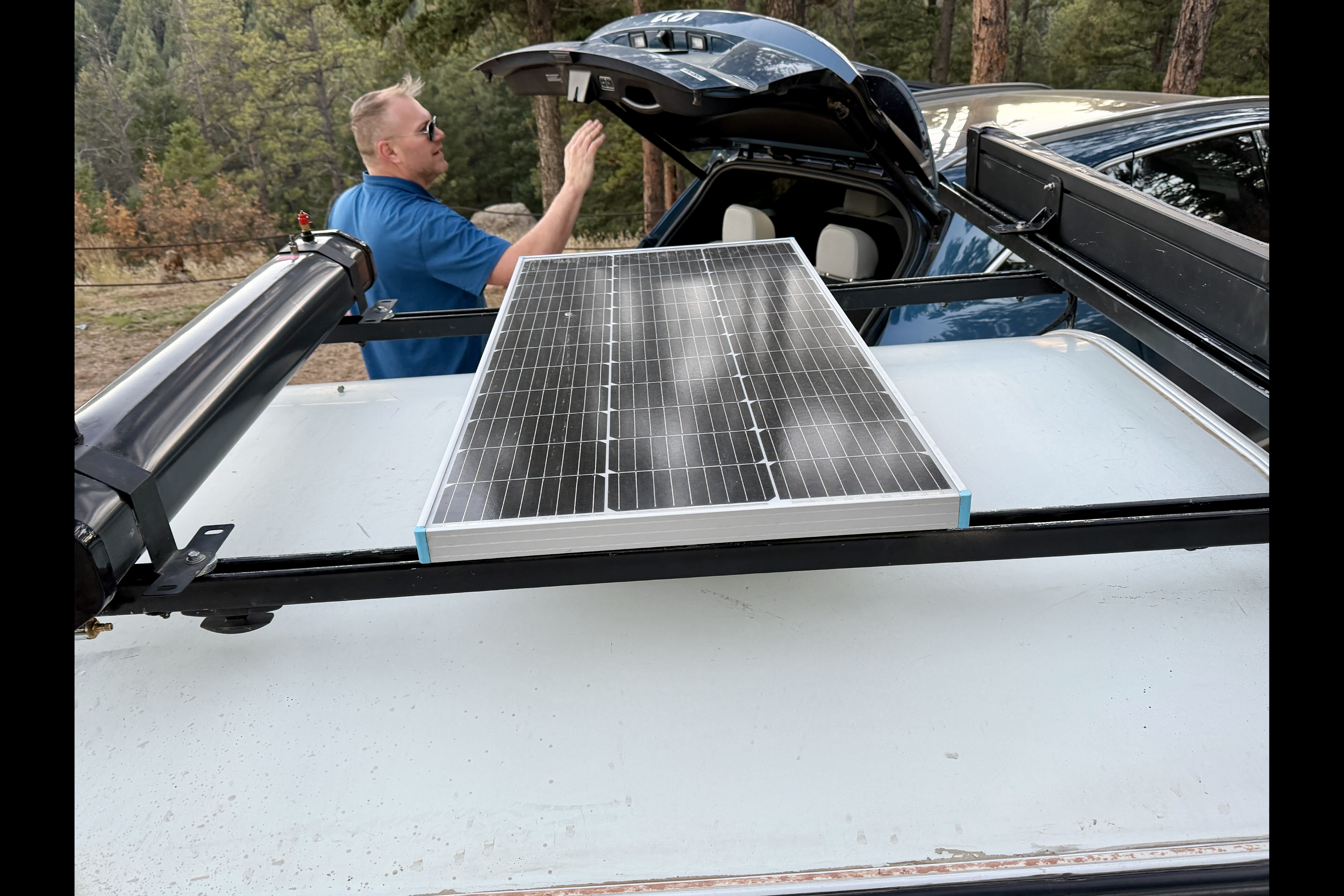Cozy Teardrop – Fully Stocked Comfort with Shower, Solar & Starlink
