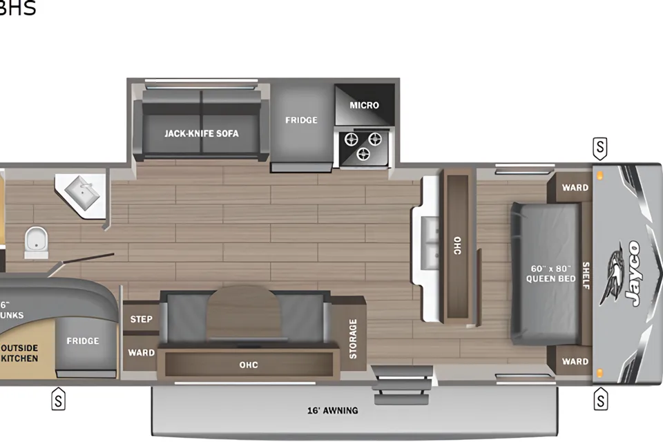 Fully loaded NEW Jayco 265BHS Travel Trailer