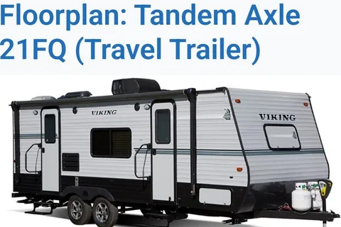 George and Kim's Forest River Viking Travel Trailer