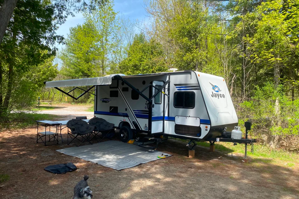 Natalie's family fun Jayco Jay feather Travel Trailer