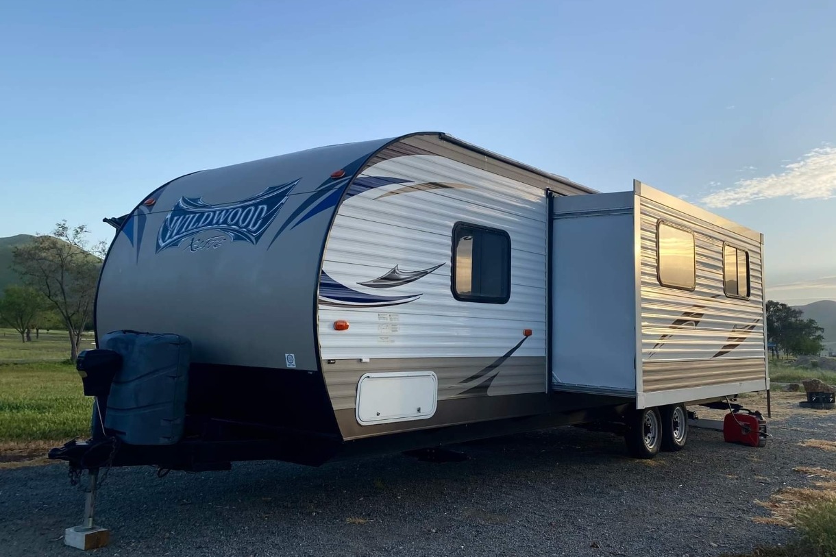 Mangafa (Our family's) get away Travel Trailer.