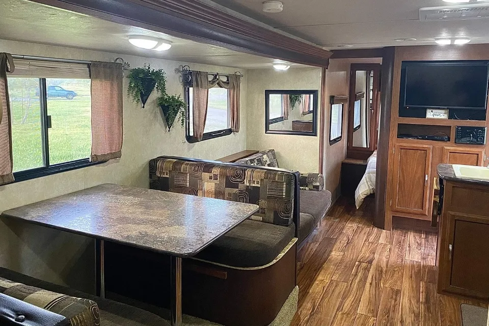 Mangafa (Our family's) get away Travel Trailer.