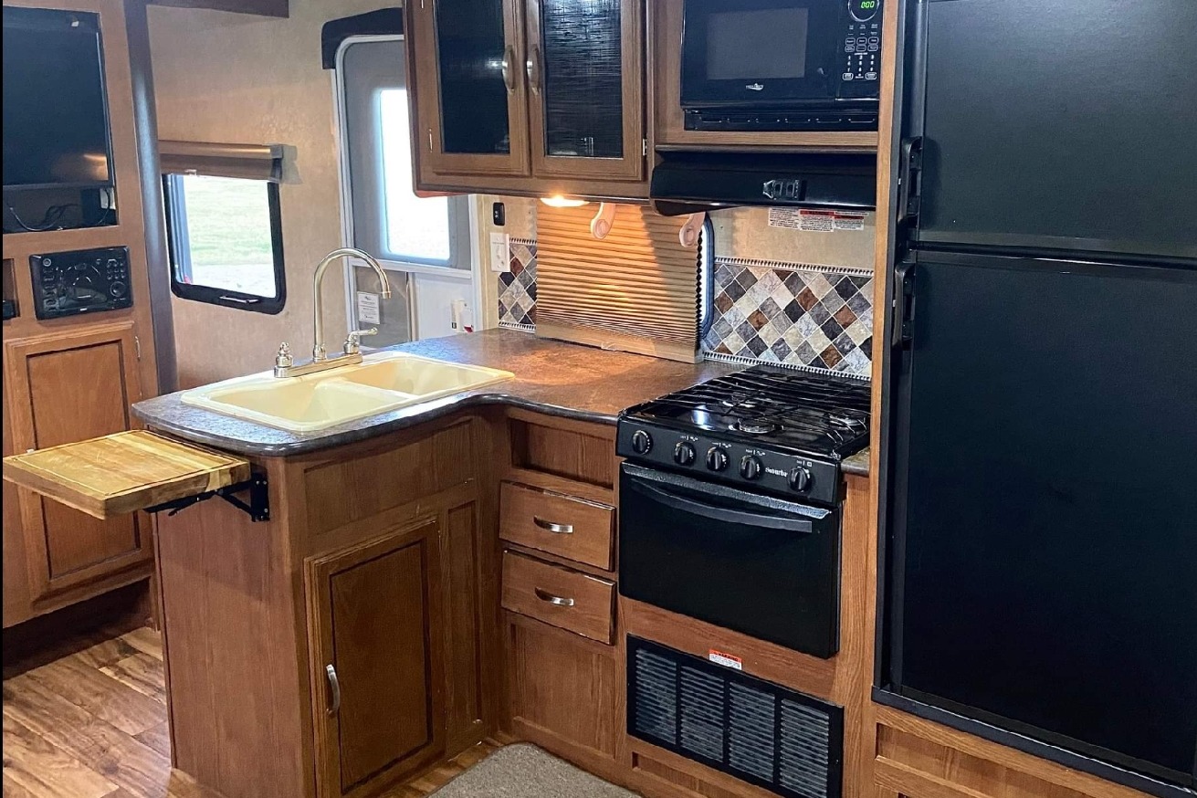 Mangafa (Our family's) get away Travel Trailer.