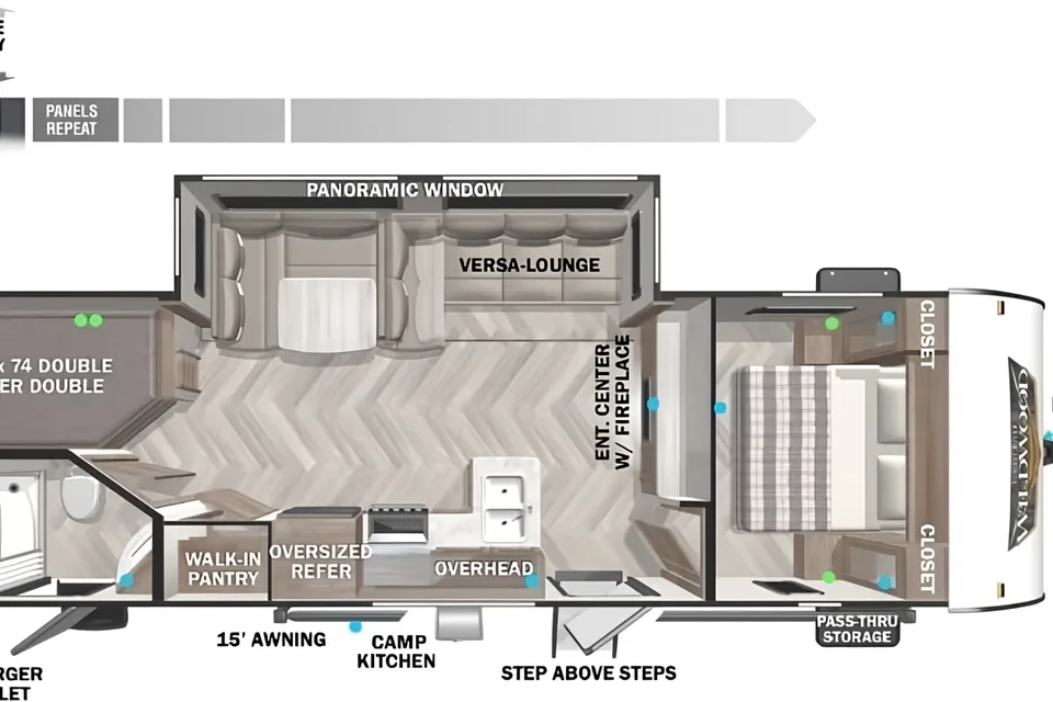 2023 Wildwood Xlite 263BHXL Travel Trailer
