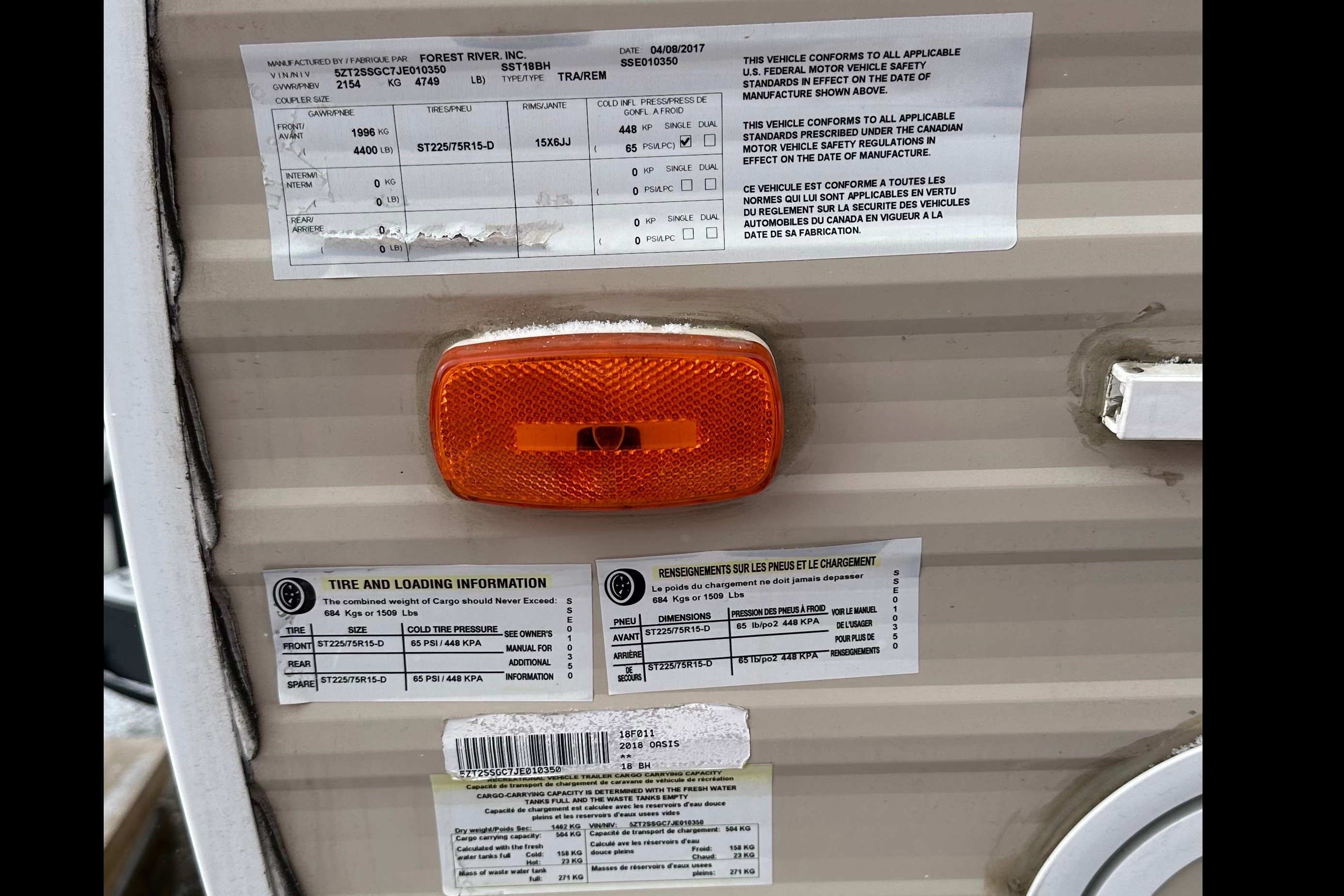 Chris's Shasta Oasis 18BH Travel Trailer