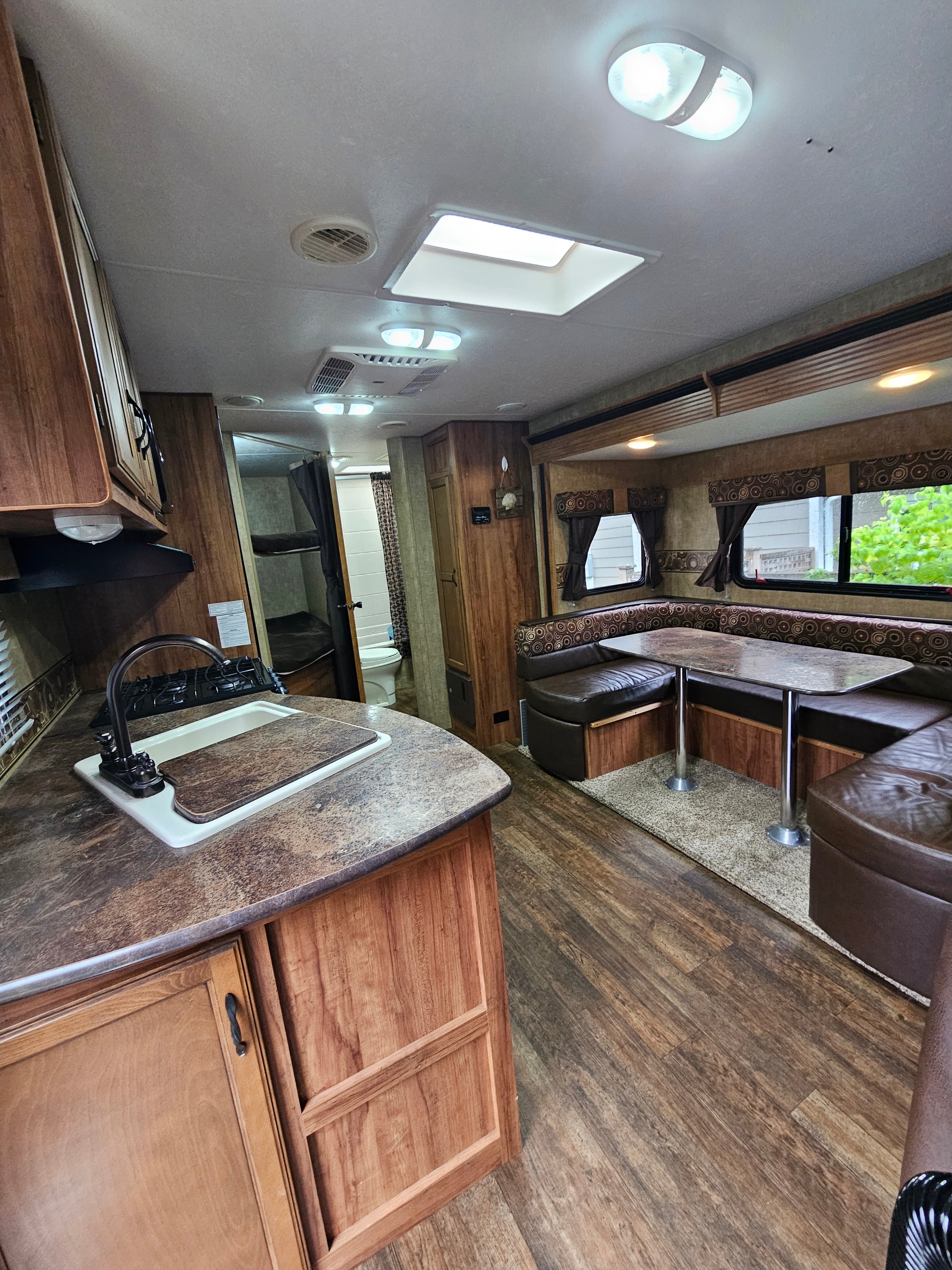 The Bear Cub KZ Spree C250BHS Travel Trailer