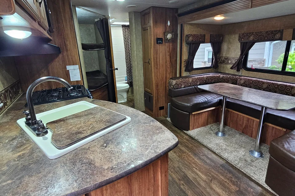 The Bear Cub KZ Spree C250BHS Travel Trailer