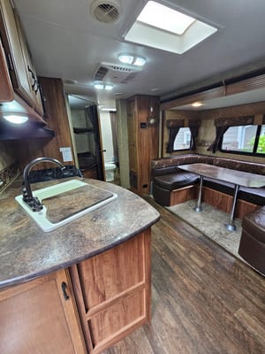 The Bear Cub KZ Spree C250BHS Travel Trailer