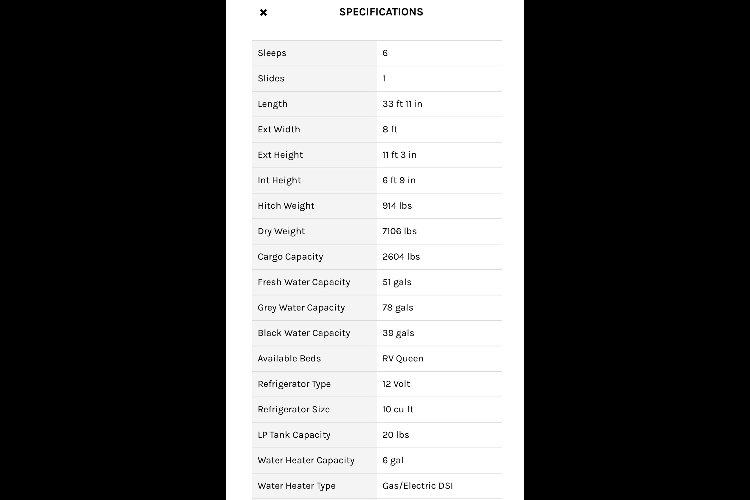 Jeremy's Crossroads Zinger 299RE Travel Trailer