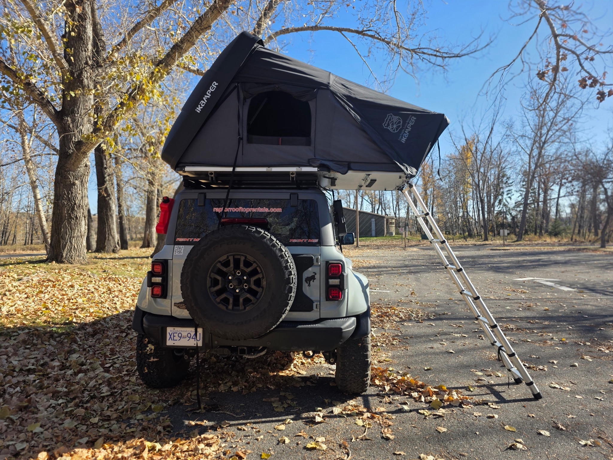 Raptor Rooftop Rentals Bronco Camper