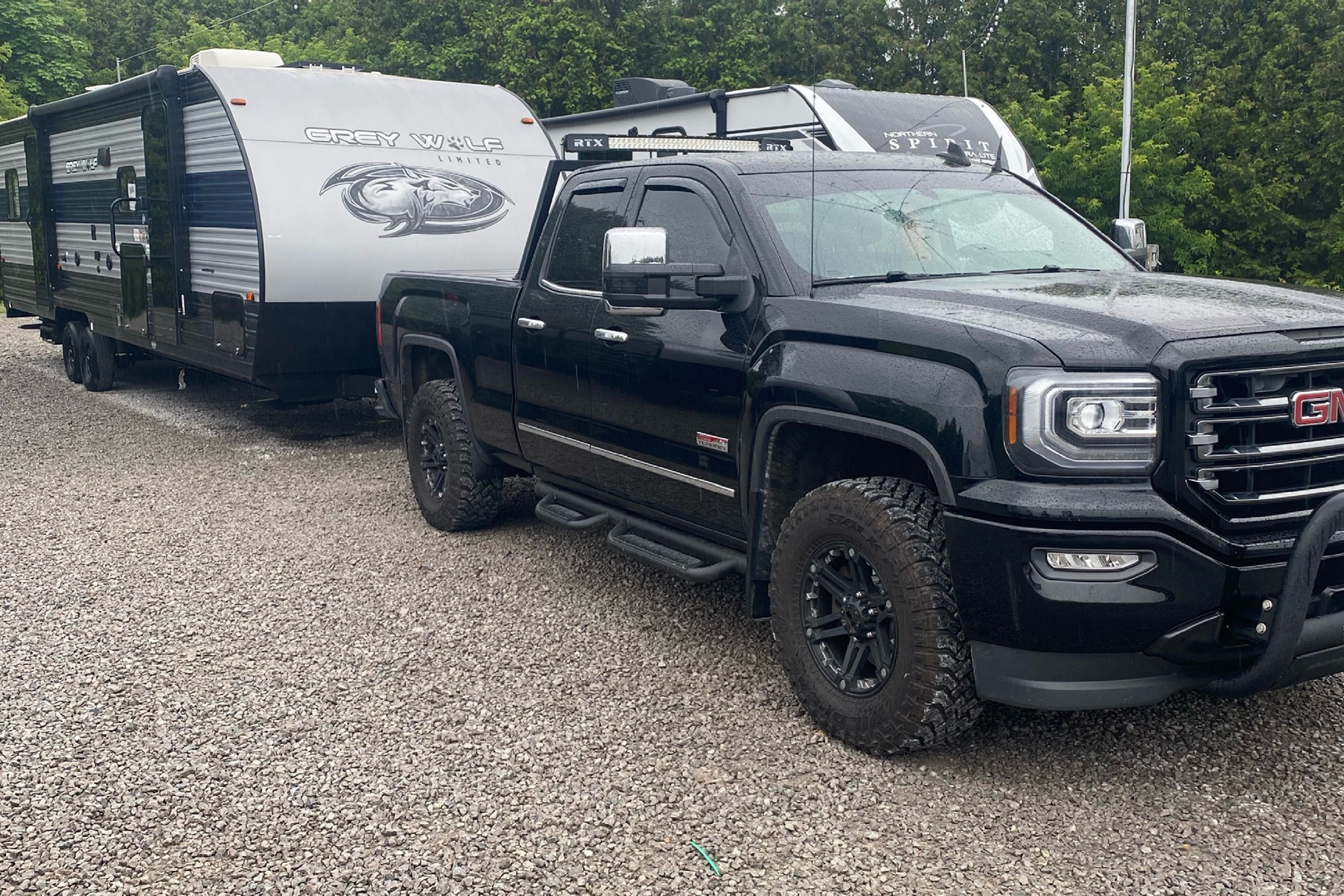 Weirs Grey wolf 27RR  Toy Hauler 