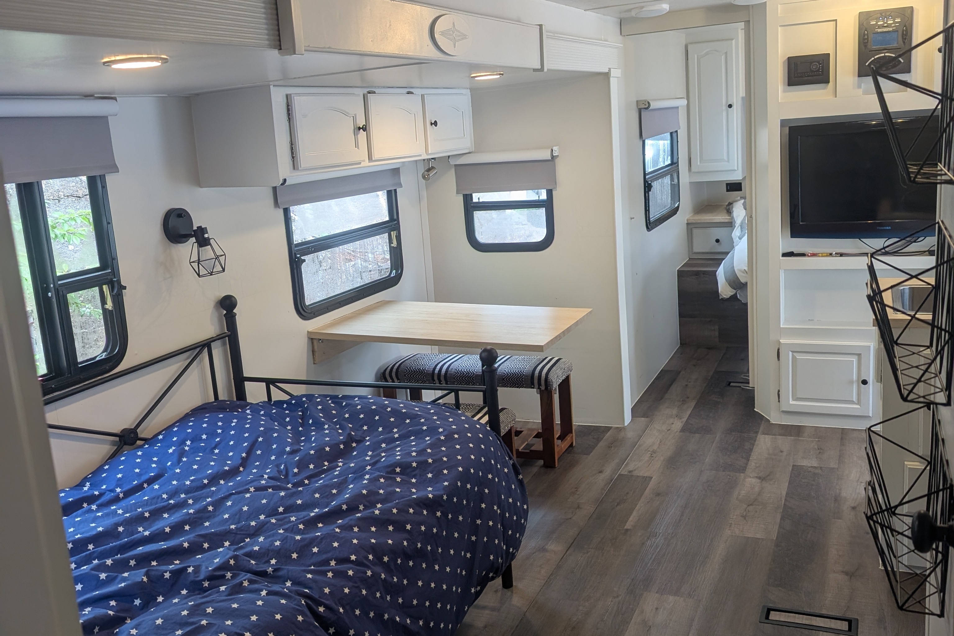 Archie's travel trailer