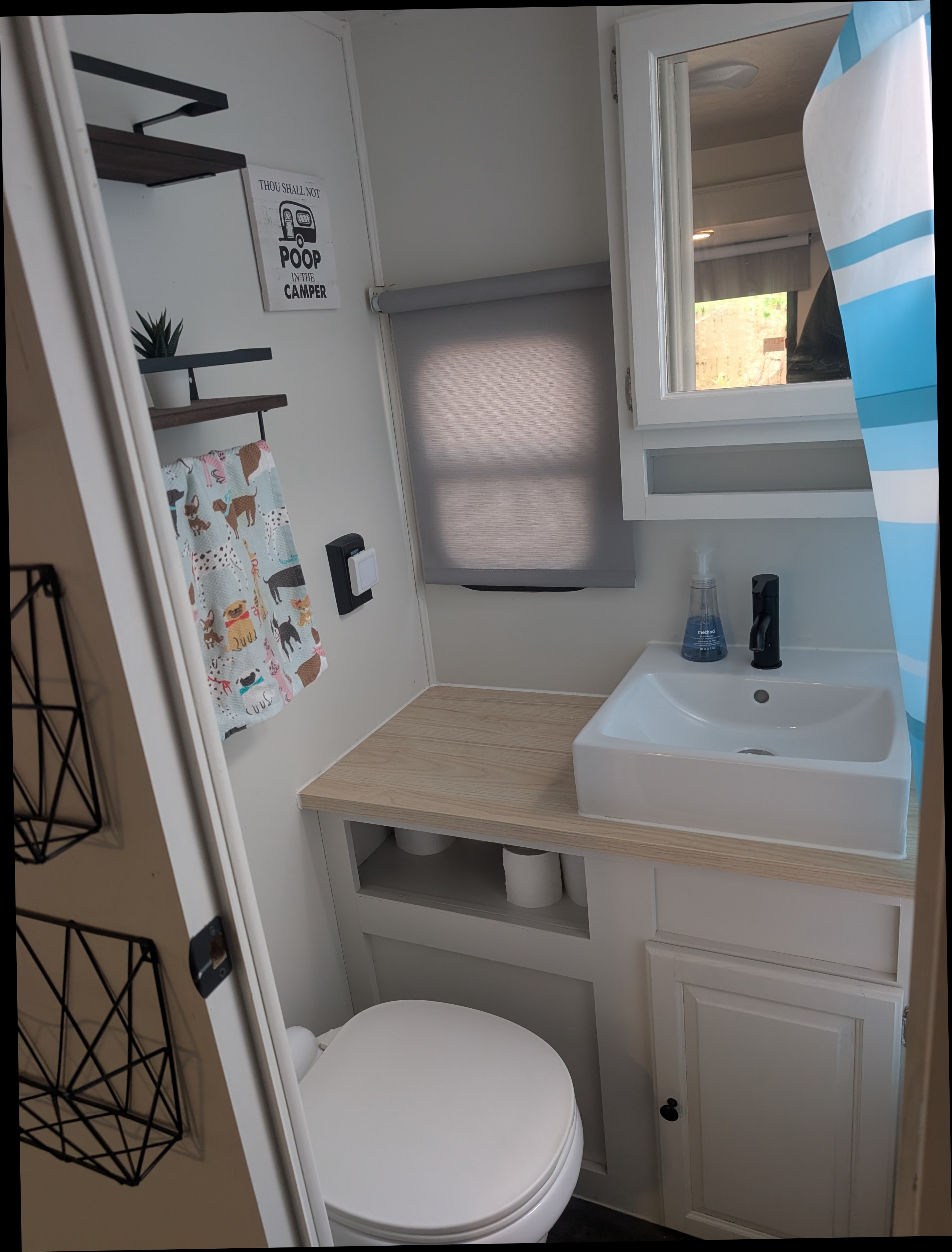 Archie's travel trailer