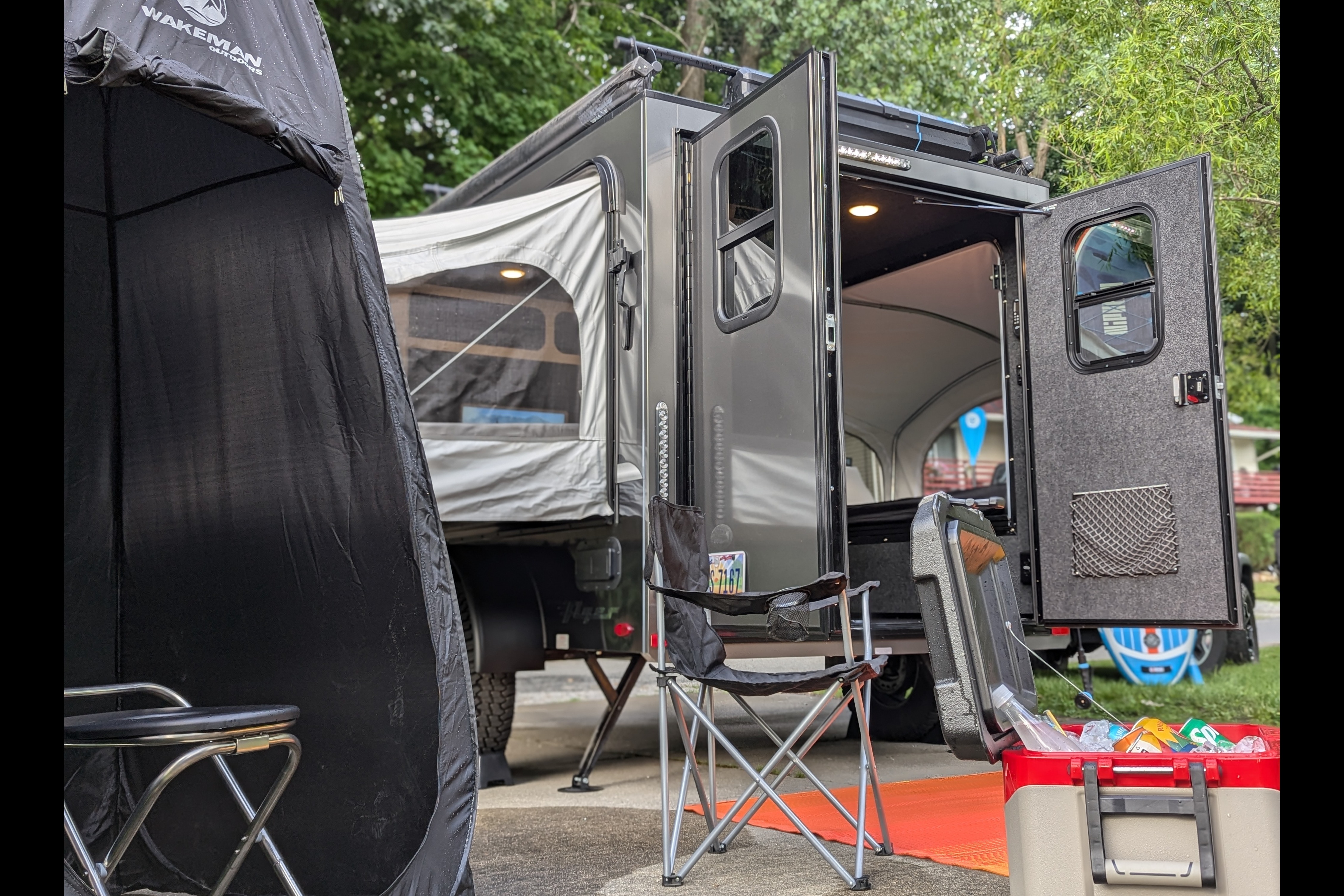 Min Toy Hauler Intech Flyer Explore Overland Trailer - Sleeps 4!