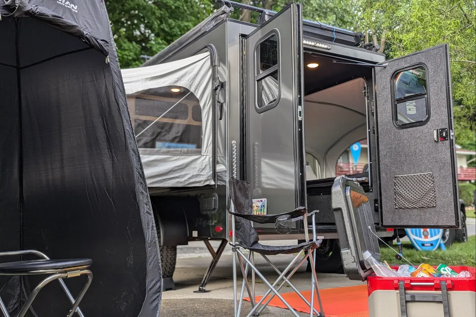 Min Toy Hauler Intech Flyer Explore Overland Trailer - Sleeps 4!