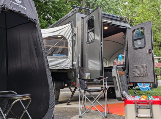 Min Toy Hauler Intech Flyer Explore Overland Trailer - Sleeps 4!