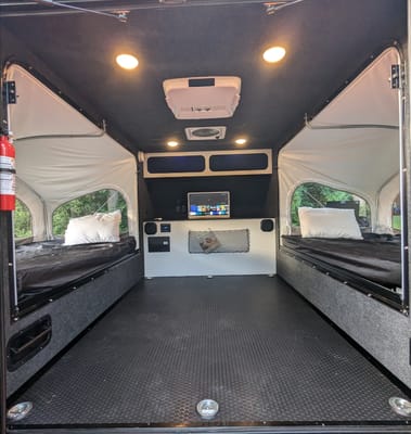 Min Toy Hauler Intech Flyer Explore Overland Trailer - Sleeps 4!