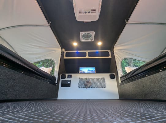 Min Toy Hauler Intech Flyer Explore Overland Trailer - Sleeps 4!