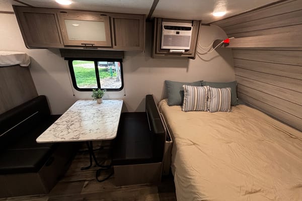 Michael's Coleman lantern LT Travel Trailer