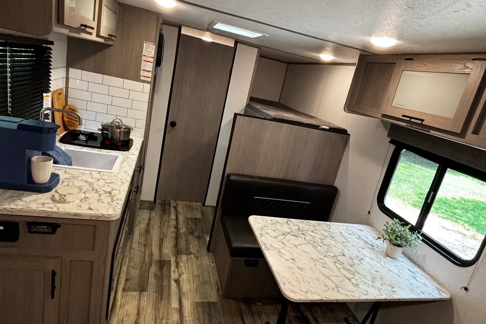 Michael's Coleman lantern LT Travel Trailer