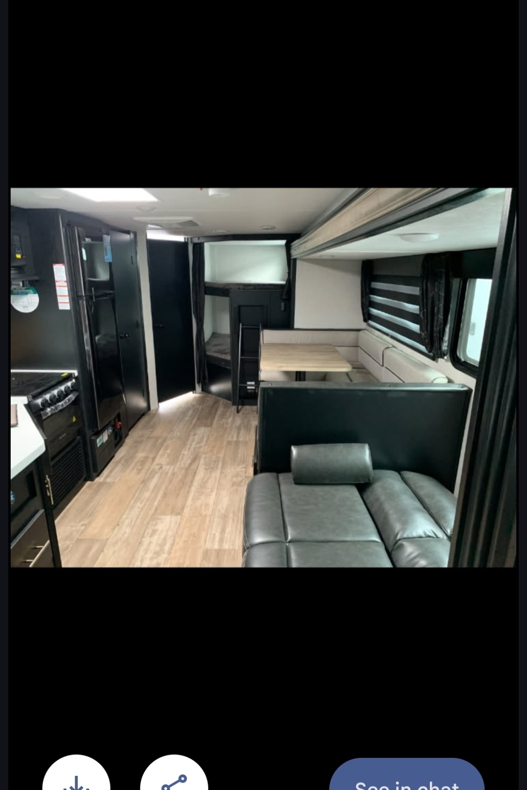 Ashley's Forest River Grey Wolf Black Label Travel Trailer