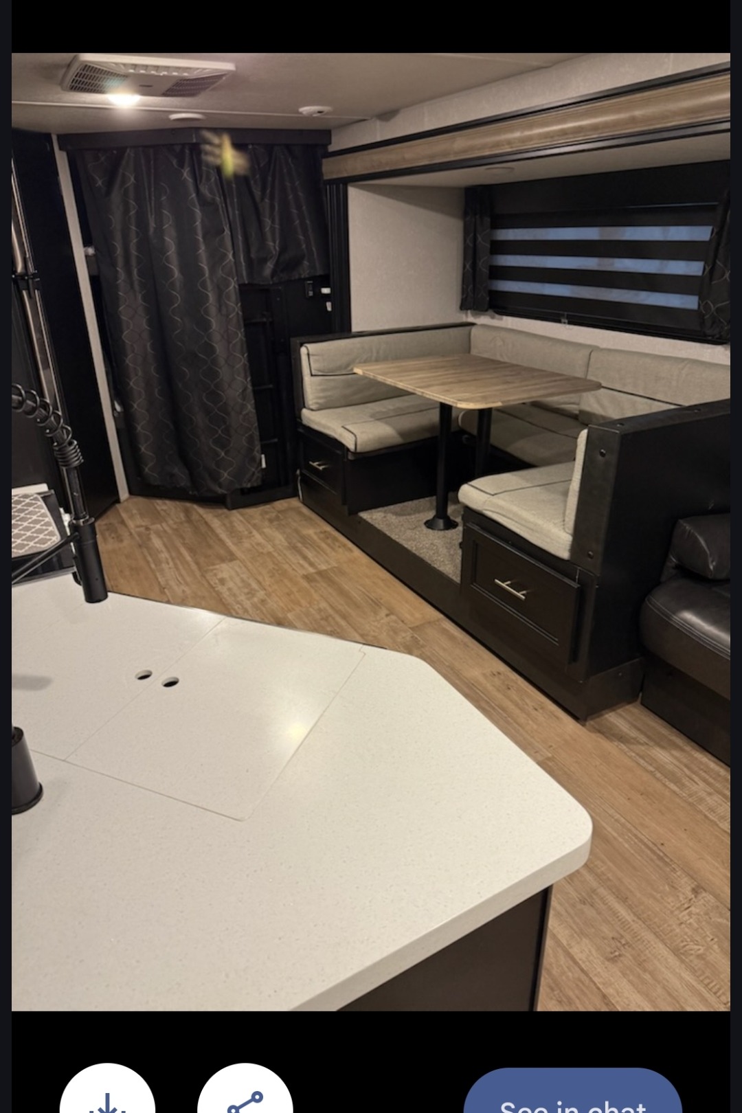 Ashley's Forest River Grey Wolf Black Label Travel Trailer