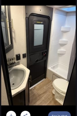 Ashley's Forest River Grey Wolf Black Label Travel Trailer