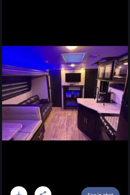 Ashley's Forest River Grey Wolf Black Label Travel Trailer