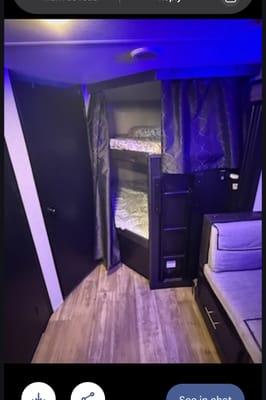 Ashley's Forest River Grey Wolf Black Label Travel Trailer