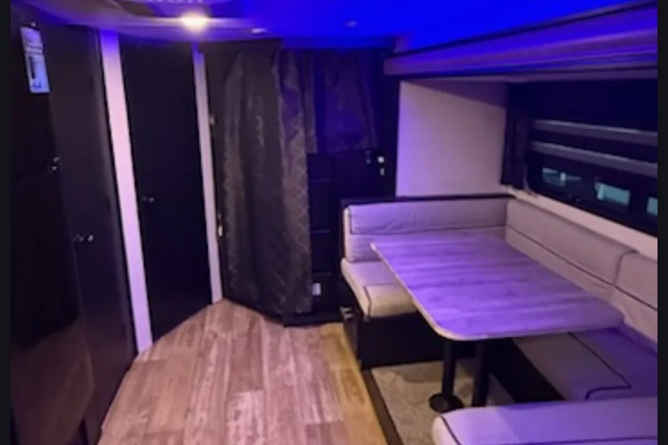 Ashley's Forest River Grey Wolf Black Label Travel Trailer