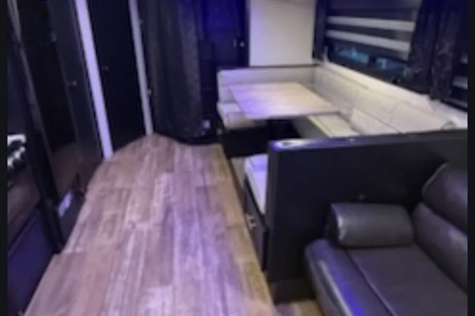 Ashley's Forest River Grey Wolf Black Label Travel Trailer