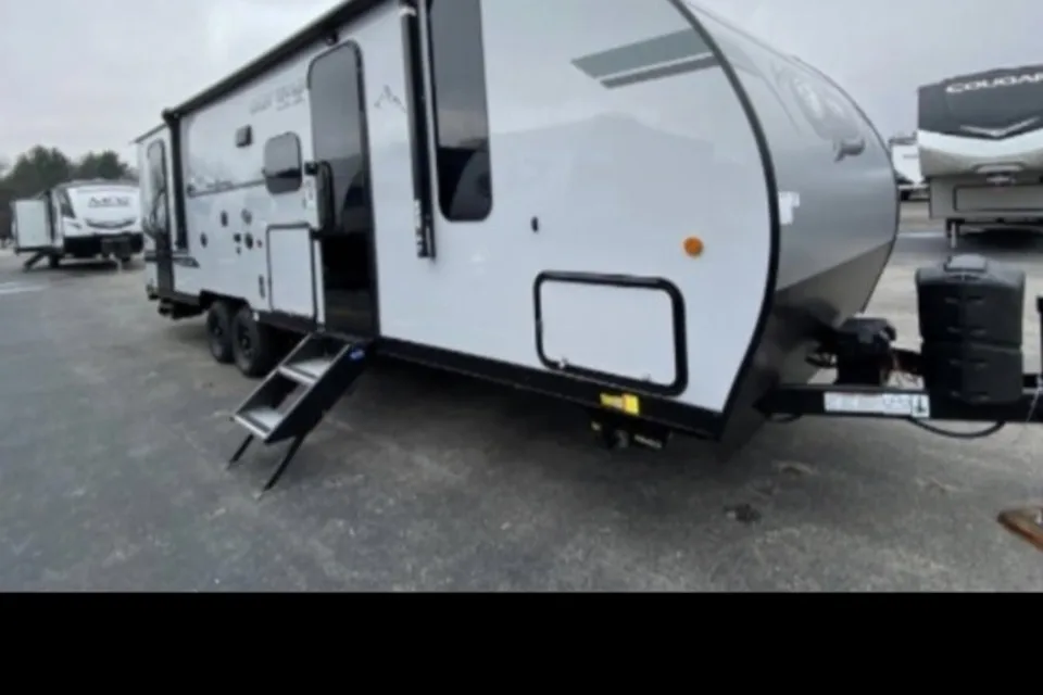 Ashley's Forest River Grey Wolf Black Label Travel Trailer
