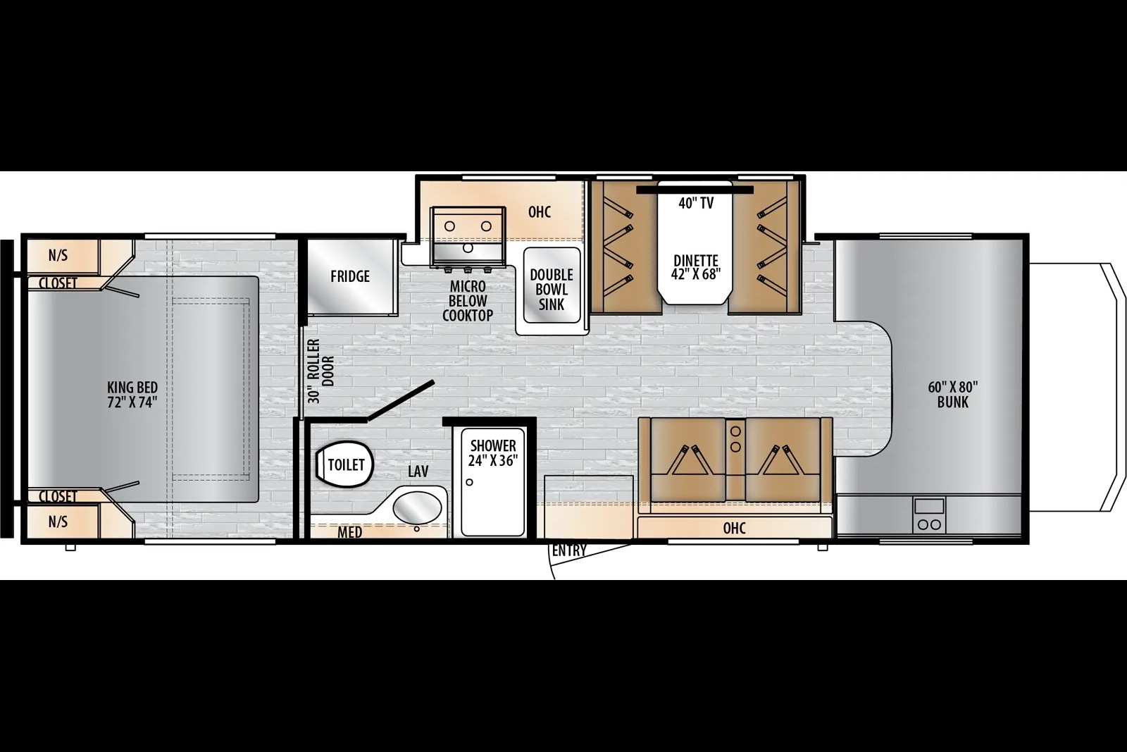 Fully Stocked - 2026 East to West Entrada Class C 2800S