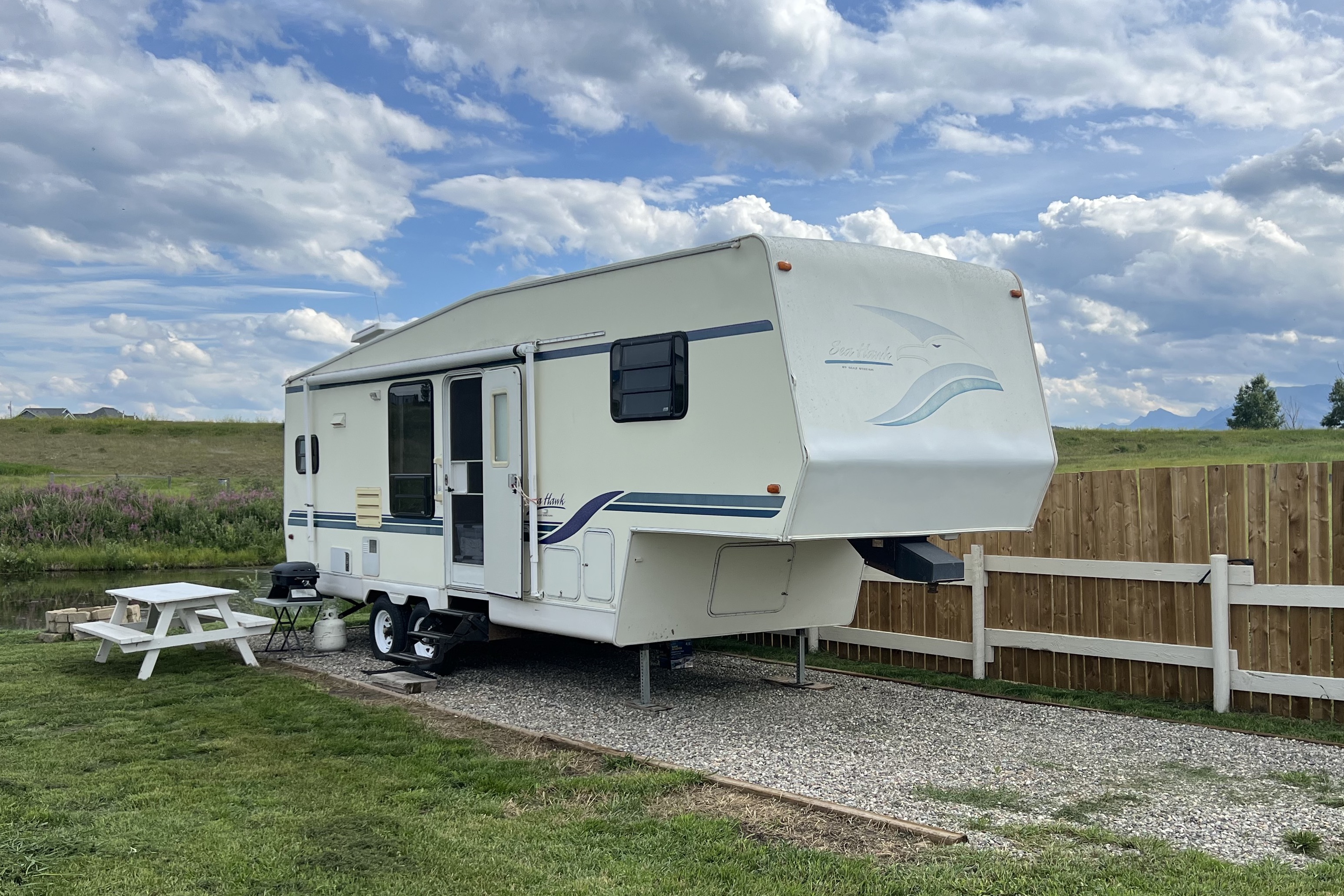 The Mariposa’s Gulf Stream Sea Hawk 29’ Fifth Wheel