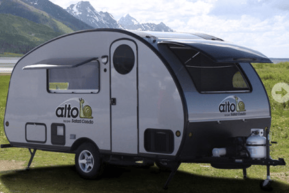 Safari Condo F1743 Roulotte Ultra Légère (1700lbs, possible avec quasi tous véhicule)