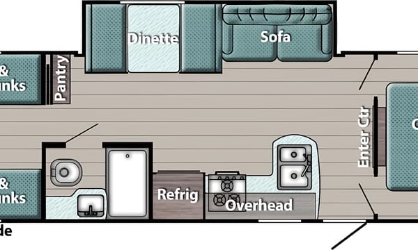 Shanna's Gulf Stream Kingsport 279bh Travel Trailer