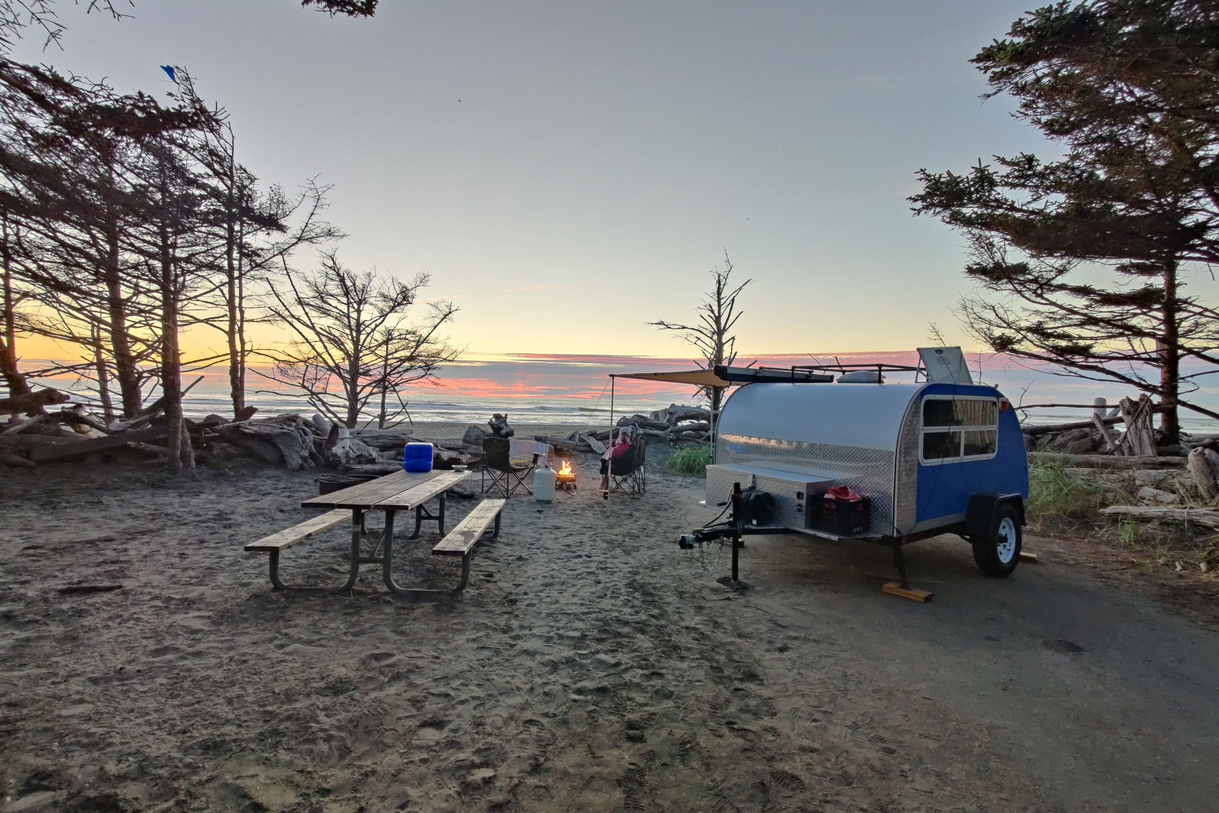 The Blueberry Teardrop