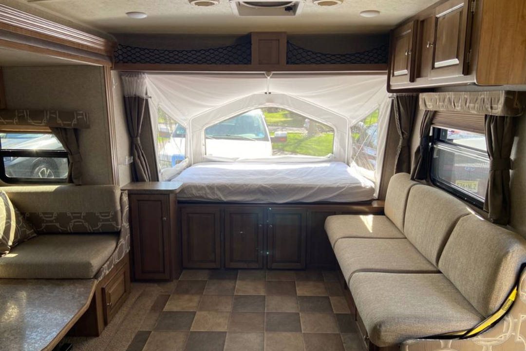 Dave & Maureen's Forrest river shamrock 233s hybrid convertibleTravel Trailer