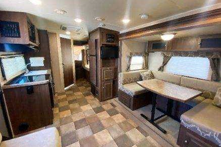 Dave & Maureen's Forrest river shamrock 233s hybrid convertibleTravel Trailer