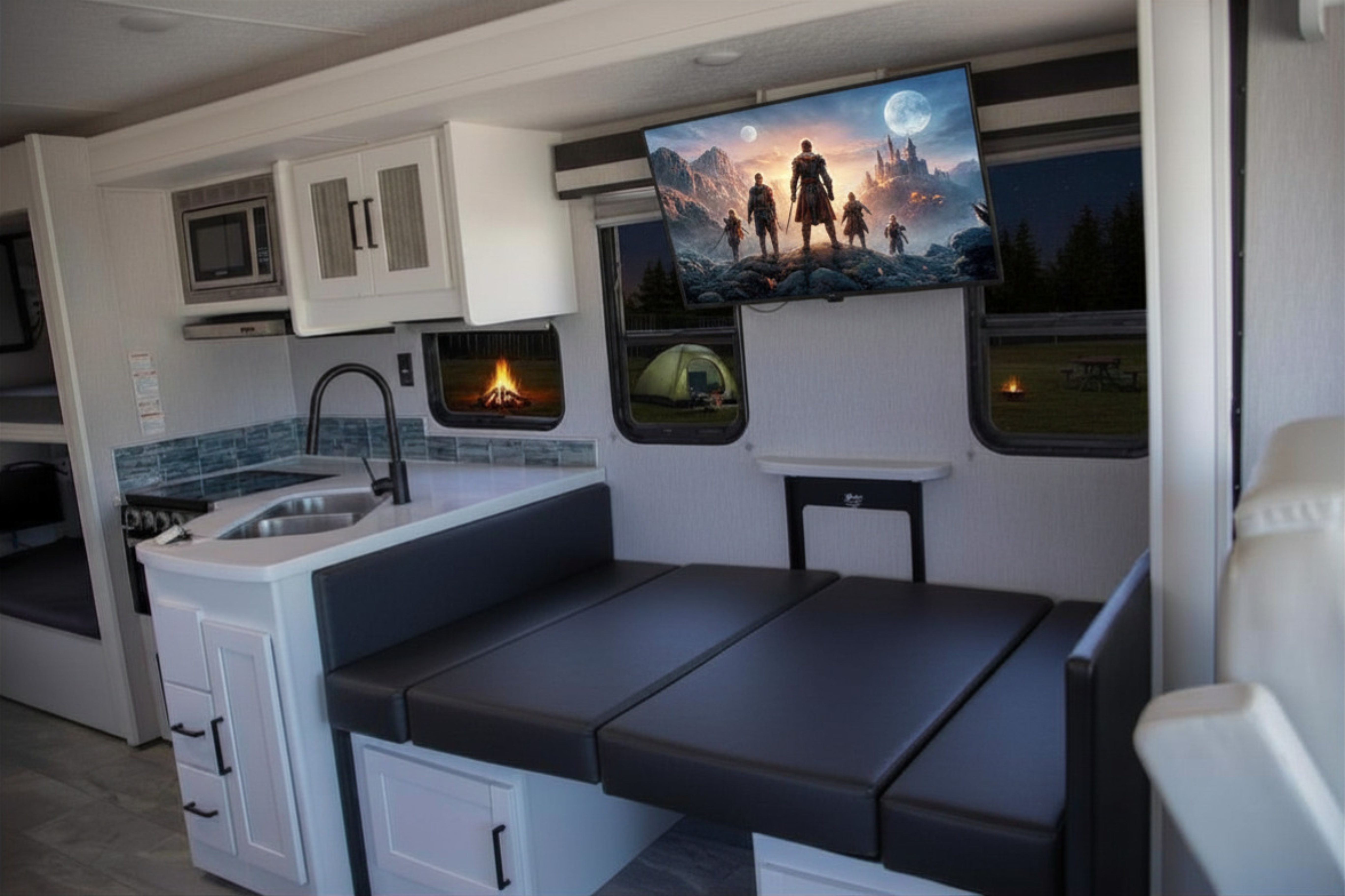 A02 - 10 Person w/ Bunk - The RV Rental Factory
