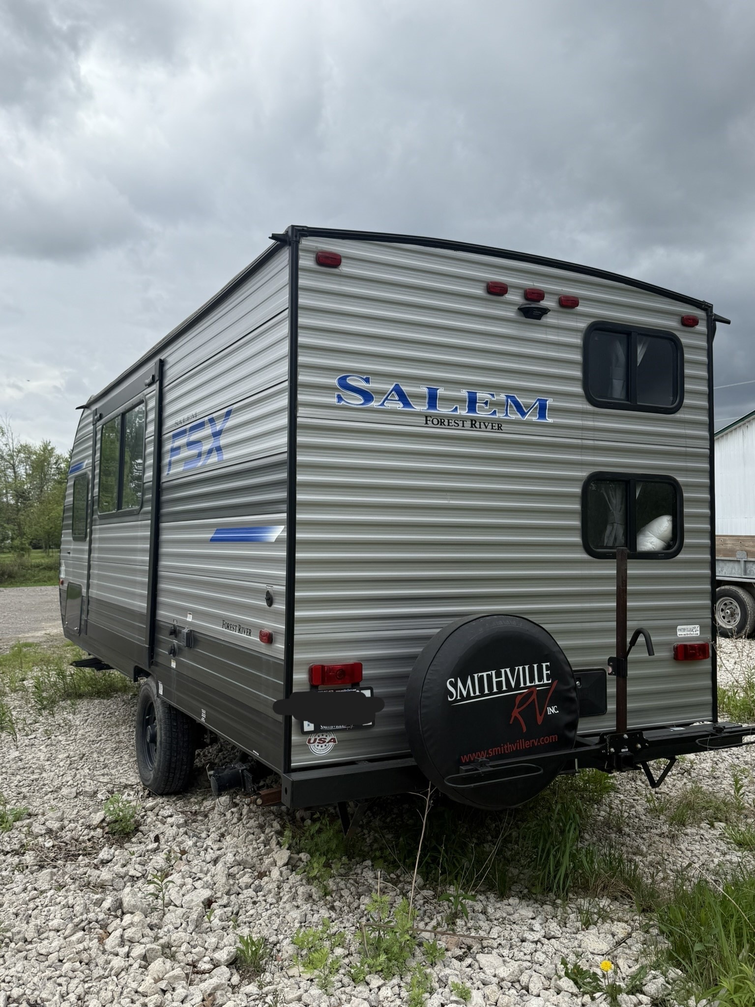 Kinch's Family Travel Trailer  Forest River Salem FSX178BHSK 